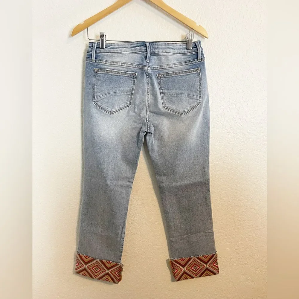 Driftwood jeans Colette Diamond Daze cuffed Jeans. NWT. 28 - Picture 5 of 10